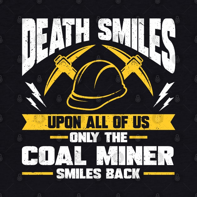 Coalminer Coal Miner Roughneck Coal Mining by IngeniousMerch